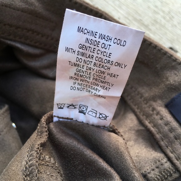 NWT Level 99 brown polyester pants 31 - Picture 5 of 6